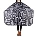 Anself Haircut Apron Hairdressing Gown Cape Hair Design Cut Salon Hairstylist Barber Nylon Cloth Wrap Protect (Style 1)