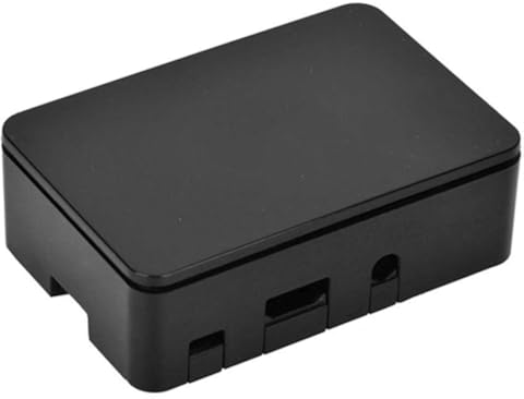 Actualización de Caja de Caja Protectora de Plástico Negro para Raspberry Pi 3/2 / B +