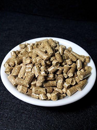 Monthly Supply of Invertebrate Food for Live Shrimp, Hermit Crabs, Snails, Dwarf Crayfish and Full Sized Crayfish. Sinking Fish Spirulina Pellets over 35% Crude Protein also for Freshwater and Tropical Fish like Catfish, Plecos, Cories, and other Bottom Grazers (1 Month Supply)
