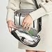 TWELVElittle Diaper Clutch 3.0 - Crossbody Diaperbag with Changing Pad, Detachable Pouch and Wipes Case. Machine Washable - Black