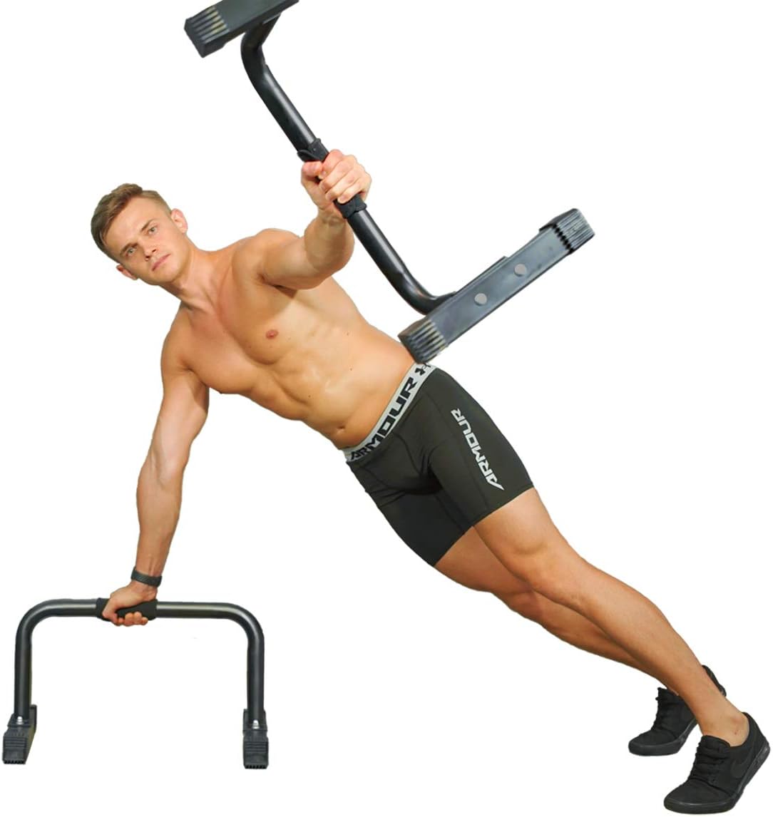 eHUPOO Push Up Bars Parallettes Dip Bars, Strength Training Pushup Stands for Bodyweight Workout&Home Gym Exercise, XL Push Up Stand Bars for Men Women, with Hand Grips Non-Slip Sturdy Structure.24x13” : Sports & Outdoors