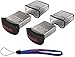 SanDisk Ultra Fit CZ43 16GB USB 3.0 Low-Profile Flash Drive Up to 130MB/s Read- SDCZ43-016G-G46 16G (2 Pack) Flash Drive Jump Drive Pen Drive - w/ (1) Everything But Stromboli (TM) Lanyard