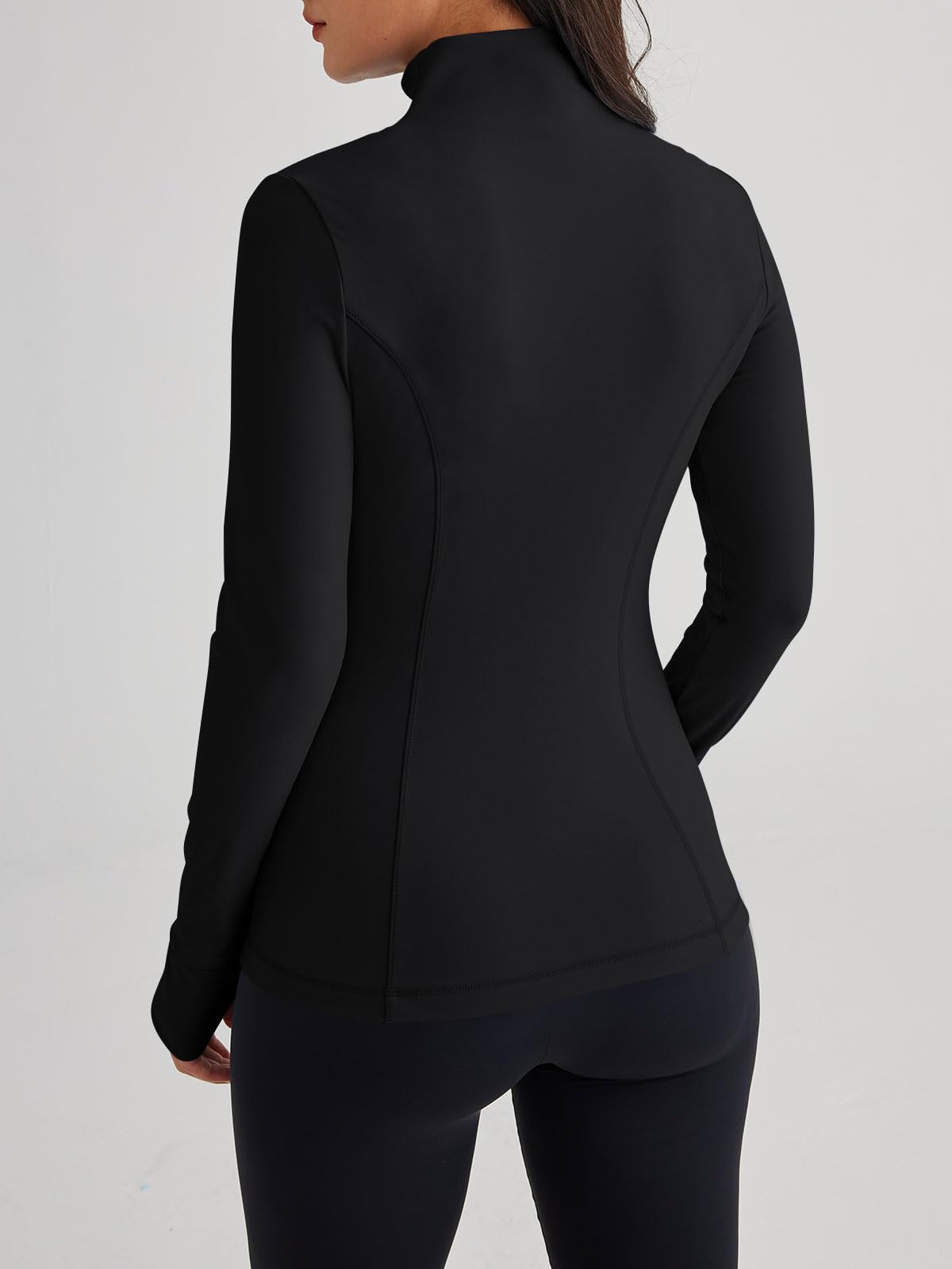Trendy Queen Womens Lightweight Zip Up Jackets 2025 Athletic Hoodies Fall Gym Shirts Running Workout Clothes with Pocket