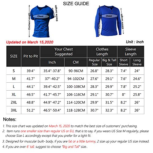 2 MUSCLE+ALIVE+Henleys+T+Shirt+Placket