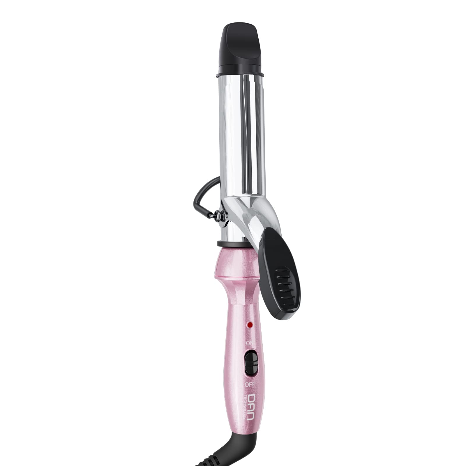 Photo 1 of DAN Technology Mini Curling Iron,Travel Size Curling Iron,Dual Voltage CurlingIron up to 450°F for Short Hair,Nano - Titanium Barrels & 30s PTC Fast Heating