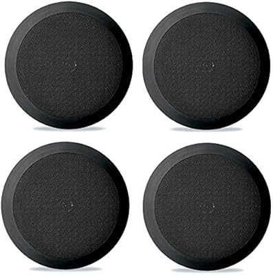 four ceiling speakers