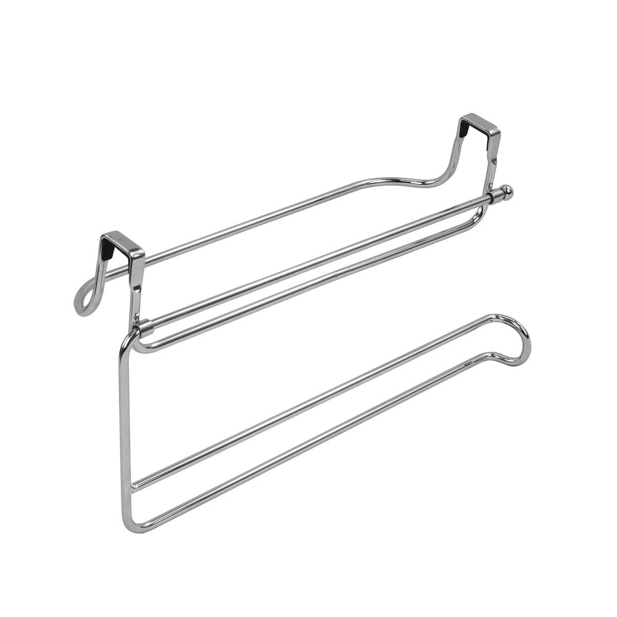 Spectrum Diversified Duo Over the Cabinet Towel Bar & Paper Towel Holder, Chrome, Model:45870