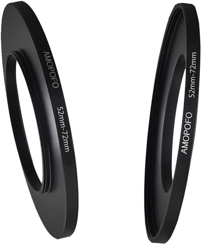 52mm to 72mm Metal Step Up Ring Adapter/for canon Nikon NEX M4/3 UV,ND ...