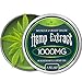 Premium Hemp Balm - Ultra Strong Natural Pain Relief - 1000mg Hemp Extract - Rosemary & Hemp Oil - Anti-Inflammatory for Joint & Muscle, Arthritis Pain - Fast Acting Hemp Salve - Made in USA - Non-GMO