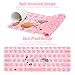 CaseBuy Keyboard Cover Compatible 2019 2018 2017 HP Stream 11 ah110nr ah012dx ah112dx / HP Stream 11 Pro G4 G2 11.6 / HP Stream 11 y010wm y010nr y020nr Soft-Touch Protective Skin, Pink