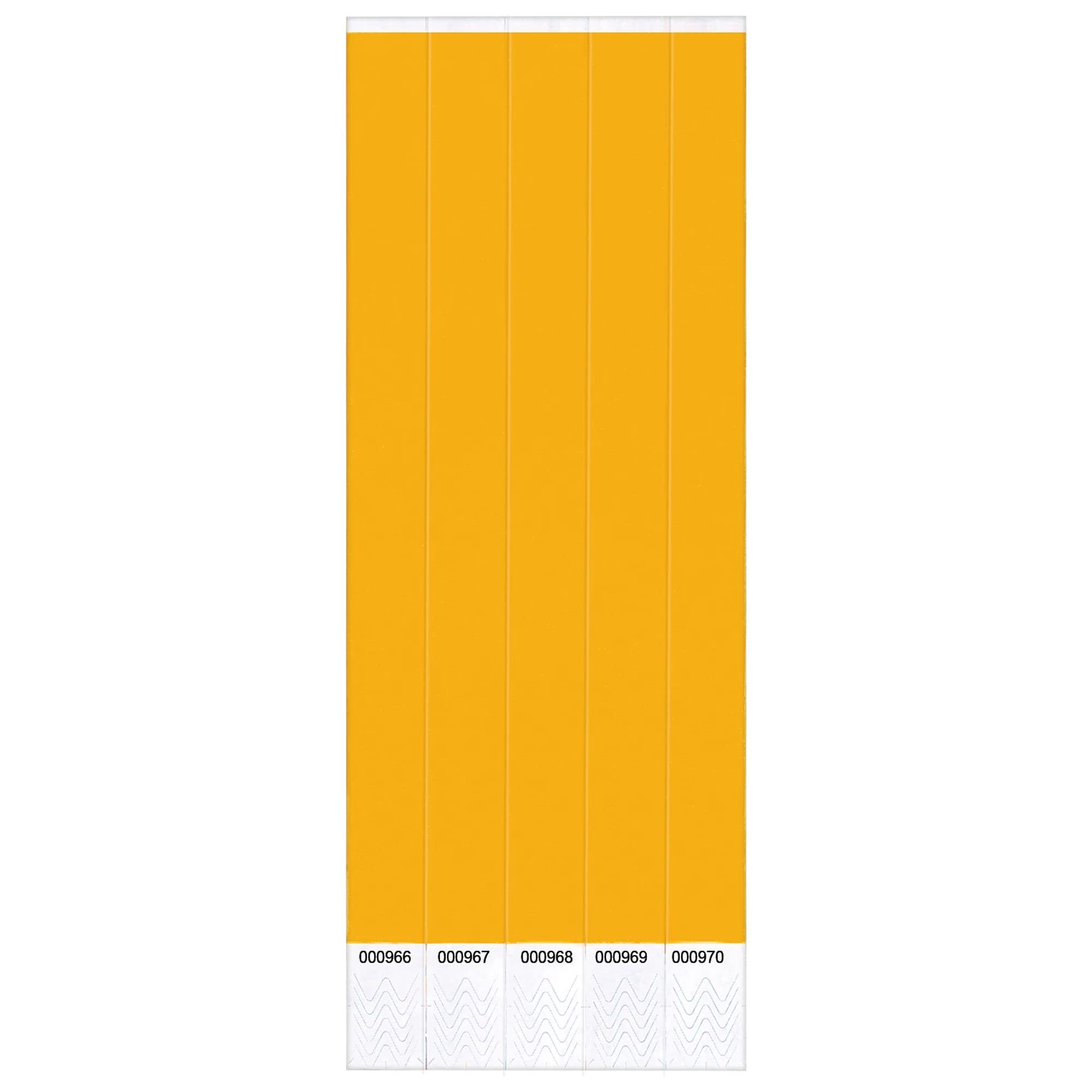 Amscan 340377 Wristbands | Solid Orange | 250 Pcs