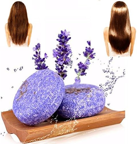 Shampoo Bar Soap BaiMoon Organic Handmade Hair Shampoo Soap Hair Growth Soap Bar for Hair Loss Cleaning
