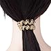 Miuance 18 Pack Spiral Hair Ties No Crease Elastic Ponytail Holders Phone Cord Traceless Hair Ring for Women Thick Hair