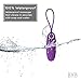 Mini Electronic Bullets by BXB | 7x Speed Patterns | Waterproof Design | USB Rechargeable | Cordless | Medical-Grade Silicone - Purple | Includes a Mini Massager