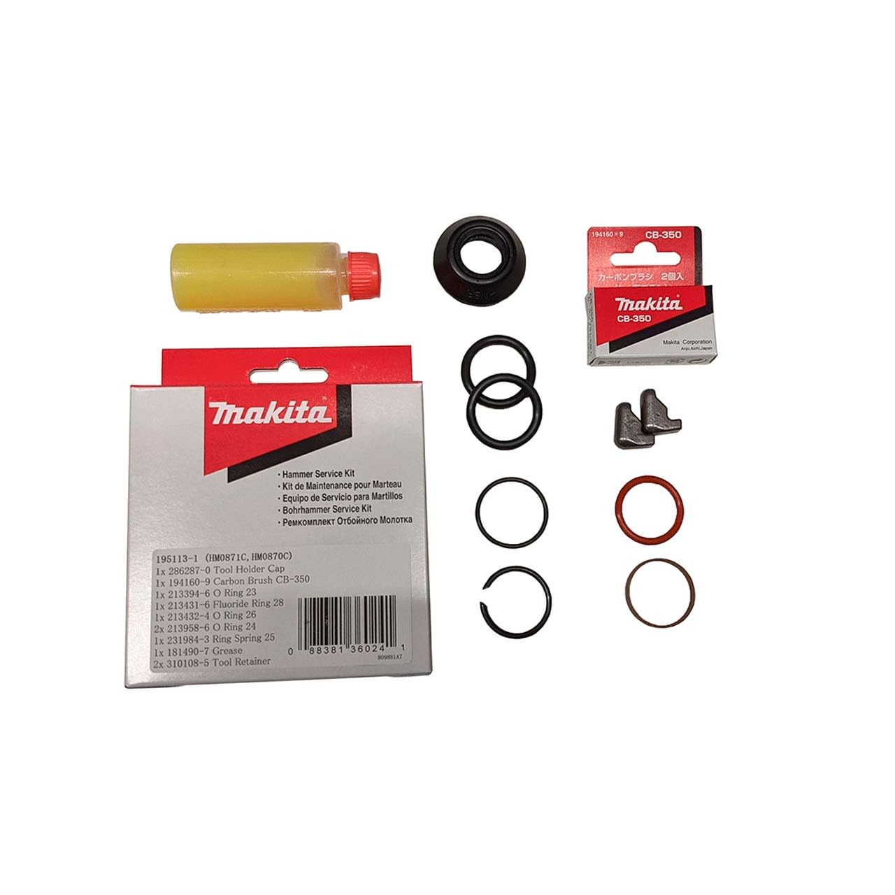 Makita 195113-1 Inspection Kit for Model HM0871C