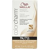 Wella Color Charm 7N/711 Permanent Liquid Hair Color Value Packs (12 pcs)