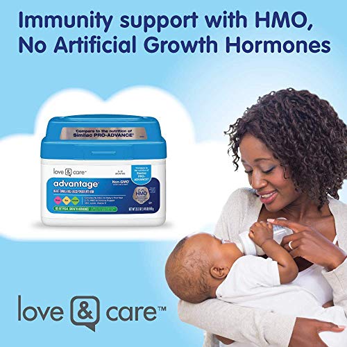 Love & Care Advantage Infant Formula Milk-based Powder With Iron Non-gmo, 23.2 Ounce