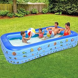 Inflatable Swimming Pool-TINKLE WELL Kiddie Pool