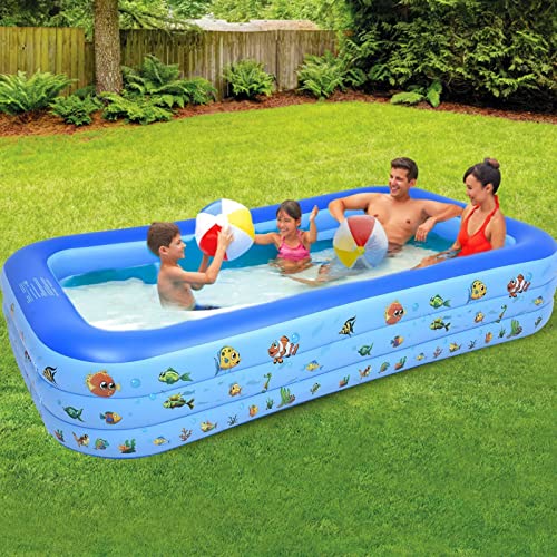 Inflatable Swimming Pool-TINKLE WELL Kiddie Pool
