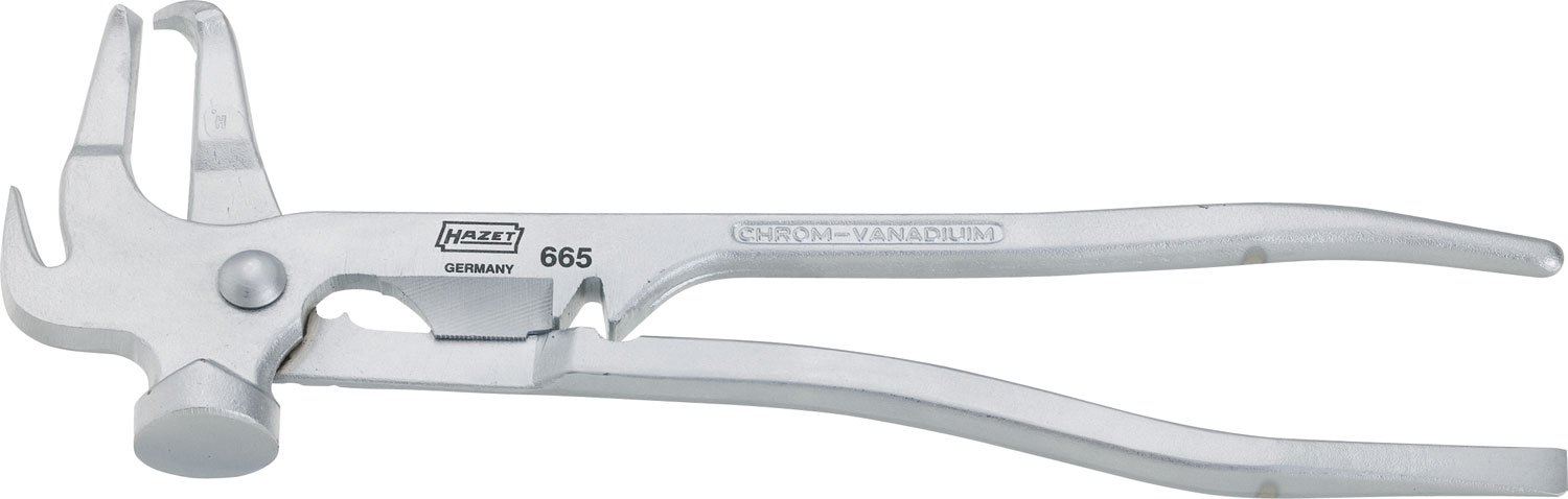 HAZET 665 245 mm Balance Weight Pliers - Chrome-Plated