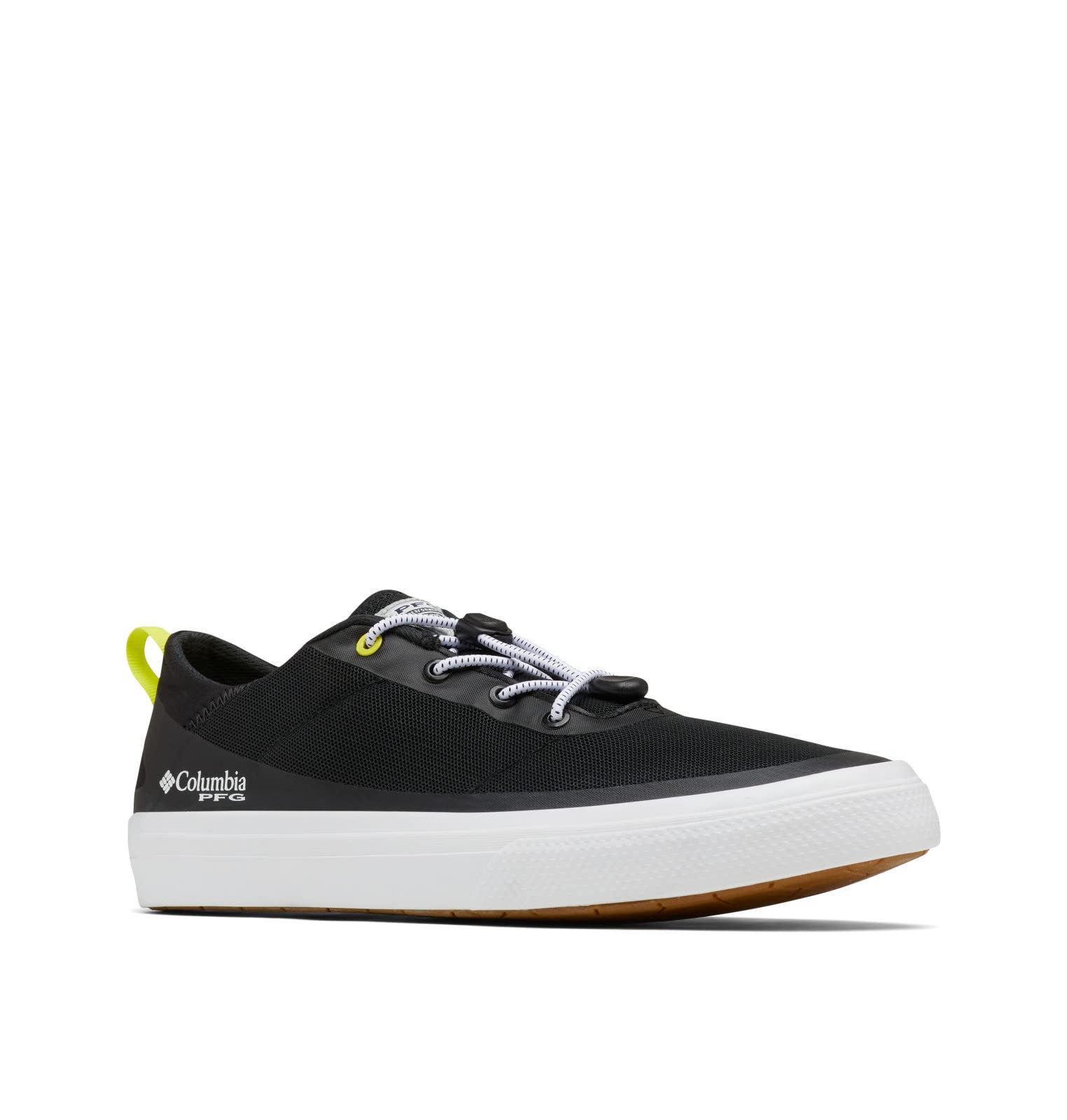 Photo 1 of Columbia Men's Bonehead PFG Boat Shoe, Black/White, 7