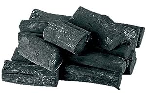 CAPTAIN STAG JapanBargain, Japanese Binchotan White Lump Charcoals for Outdoor Indoor Hibachi BBQ Table Top Grill (2.2, Pounds)