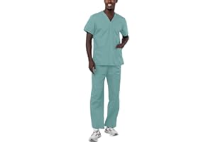 ADAR UNIFORMS Adar Universal Unisex Scrubs - Unisex Drawstring Scrub Set