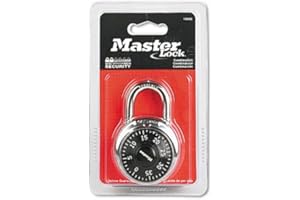 MASTER LOCK MasterLock Combination Padlock,Black