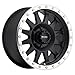 Method Race Wheels Double Standard Matte Black Wheel with Machined Lip (18x9