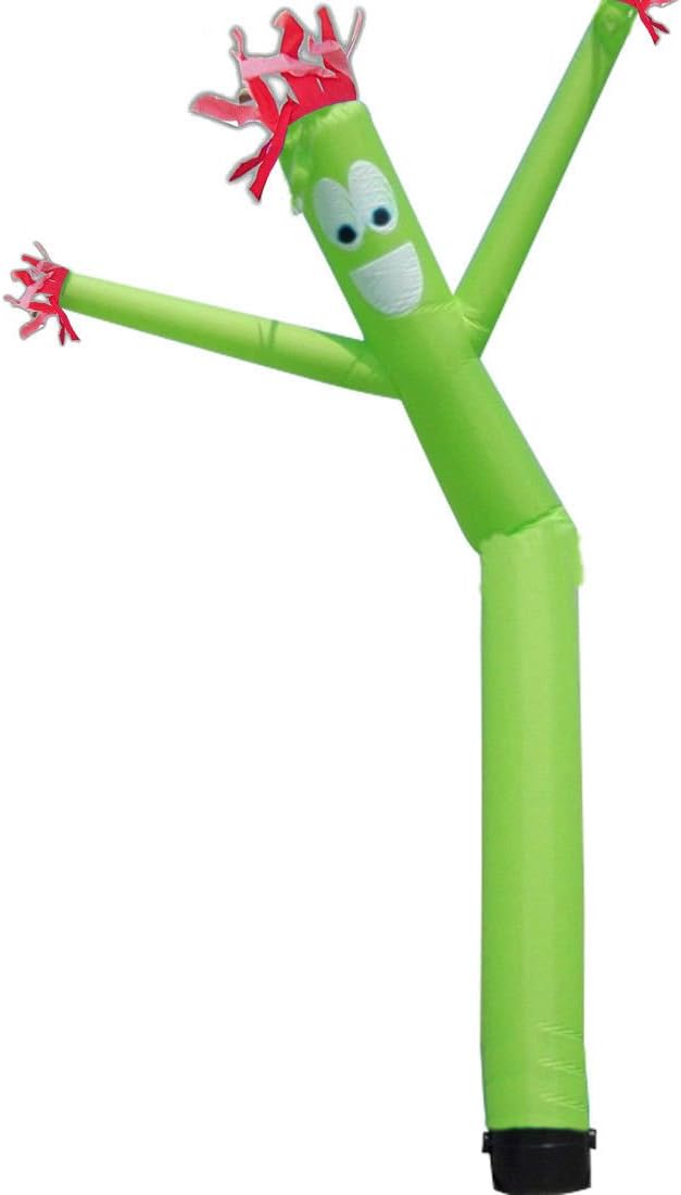 20ft Advertising Inflatable Tube Men Blow Up Giant Waving Arm Fly Puppet Christmas Decorative Signs For Business Store Party (No Blower)