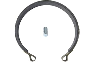 JOIQEXJ Go Kart Mini Bike 5" Brake Band & Pin Fit for many (Vintage) Mini Bikes Go Karts and ATV's