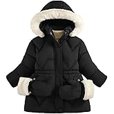 Tumaron Kids Winter Snow Coat For Girl Clothes Puffer Jacket Padded Outfit Child Outwear