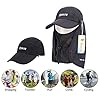 ICOLOR-Sun-Caps-Flap-Hats-360-Solar-Protection-UPF-50-Sun-Cap-Removable-NeckFace-Flap-Cover-Caps-for-Man-Women-BaseballBackpackingCyclingHikingFishingGardenHunting-Outdoor-Camping