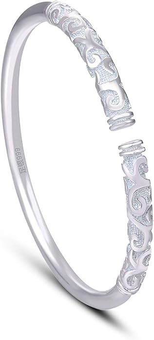 S999 Reine Silberne Wunsch-goldenes Reifen-Armband, Enge Reifen-Armband