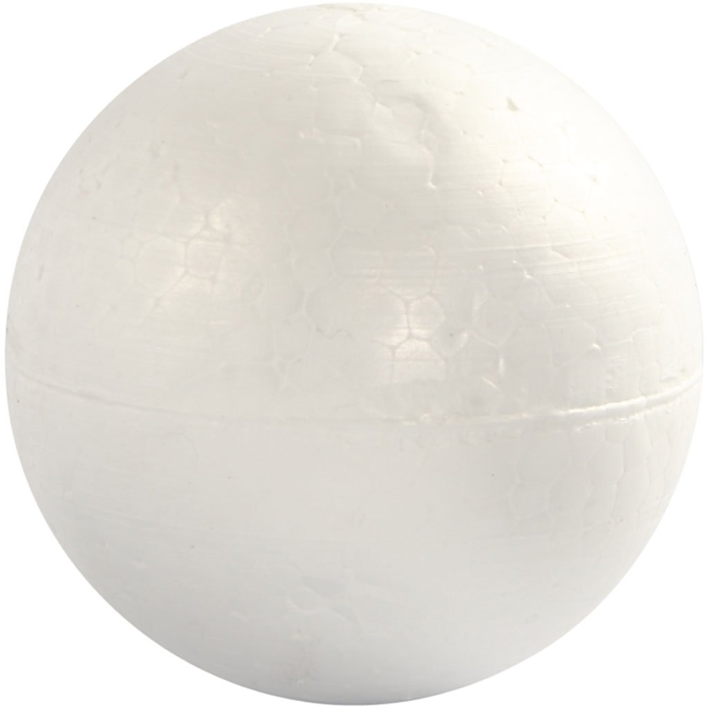 Creativ 543100 10 cm 5-Piece Polystyrene Balls