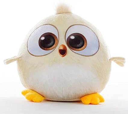 Cute Bird Plush Cushion Soft Toy (Beige; 35cm)