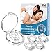 Anti Snore nose clip, Silicone Magnetic Anti Snoring Mini Nose Clips, Wonderful Sleeping Aid for Men and Women, 2 Pieces