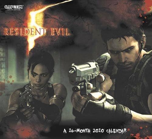 Resident Evil 2010 Wall Calendar