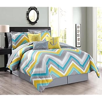 Amazon.com: 7-Piece Oversize CHEVRON ZIGZAG Designer