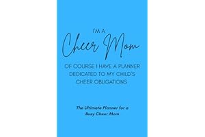 The Ultimate Planner for a Busy Cheer Mom: Light Blue