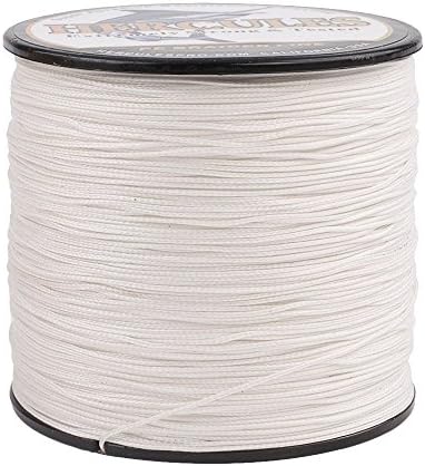 HERCULES Cost-Effective Super Cast 8 Strands Braided Fishing Line 10LB to 300LB Test for Salt-Water,109/328/547/1094 Yards(100M/300M/500M/1000M),Diam.#0.12MM-1.2MM,Hi-Grade Performance,Variety Colors