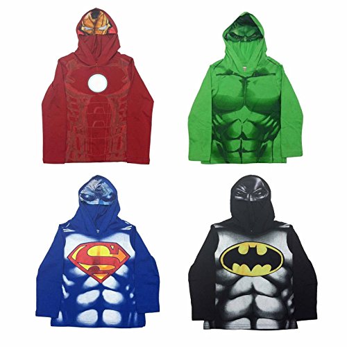 DC Marvel Comic Batman Hulk Ironman Superman Pullover Hoodie