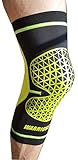 Warriors Elite Neoprene Knee Brace- Breathable Fit Compression Knee Support - Perfect for Running, Athletics, Arthritis, Jogging, Hiking, Sports, Recovery, and Relief for Joint Pains (Large)