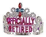 Forum Novelties Officially Retired Retirement Party Tiara