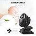 AngLink Clip-on Stroller Fan, Rechargeable Battery, 4 Speeds 2600mAh