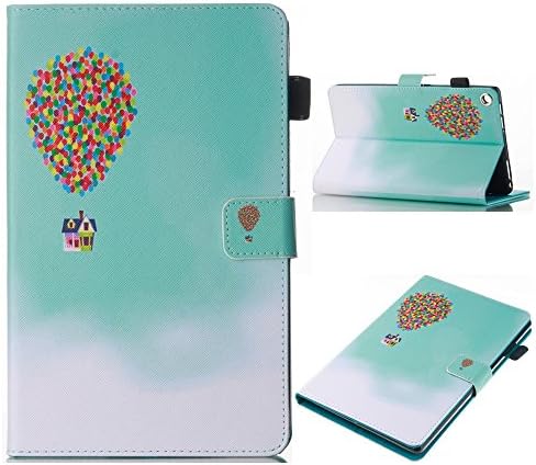Fire HD 8 Folio Case, Winfrey [Hot-air Balloon] Ultra Slim Leather Case Smart Cover For Kindle Fire HD 8 2016 Release