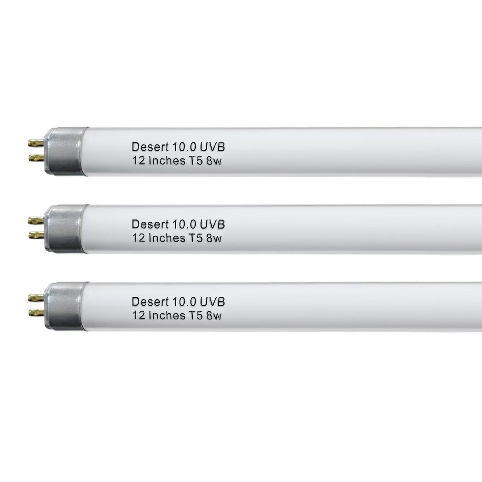 Photo 1 of Celiwace T5 10.0 UVB Reptile Light Bulb 8W 12 Inch, Desert Reptile UVB Bulb 8 Watt for Lizards, Bearded Dragons, Chameleons, Turtles, Tortoises 3 Pack