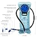 RUPUMPACK Insulated Hydration Backpack Pack with 2L Water Bladder - Keeps Liquid Cool Up to 4 Hours, Fit Outdoor Gear for Hiking, Running, Cycling, Camping, Skiing, Blue