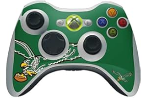 Skinit Decal Gaming Skin Compatible with Xbox 360 Wireless Controller - Officially Licensed NFL Philadelphia Eagles Retro Logo Design