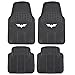 Dark Night Batman Rubber Floor Mats Car 4 PC Front Heavy Duty All Weather Prot.
